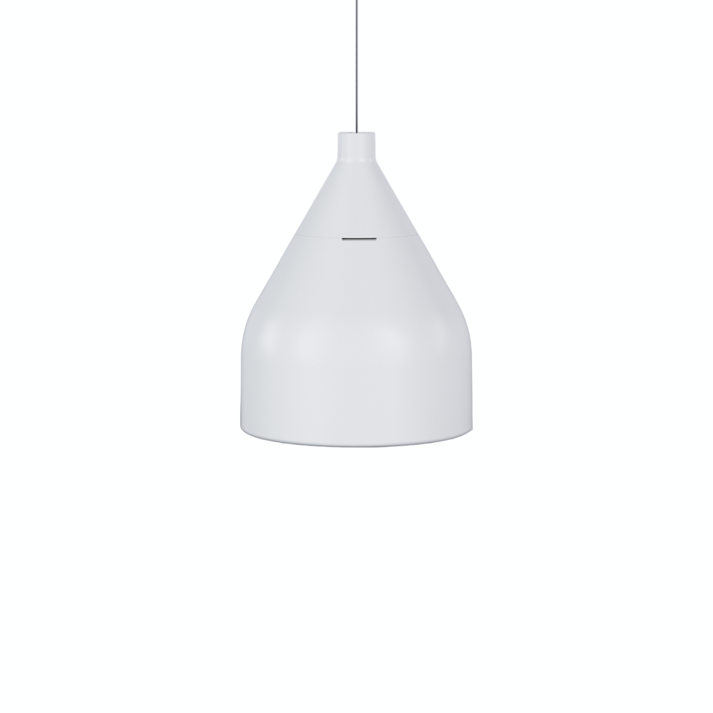 Ecler DROP6i 6.5" Pendant Speaker Premium Design 100V/8Ohm, White Ecler DROP6i 6.5" Design Pendant Speaker 100V White - Image 1