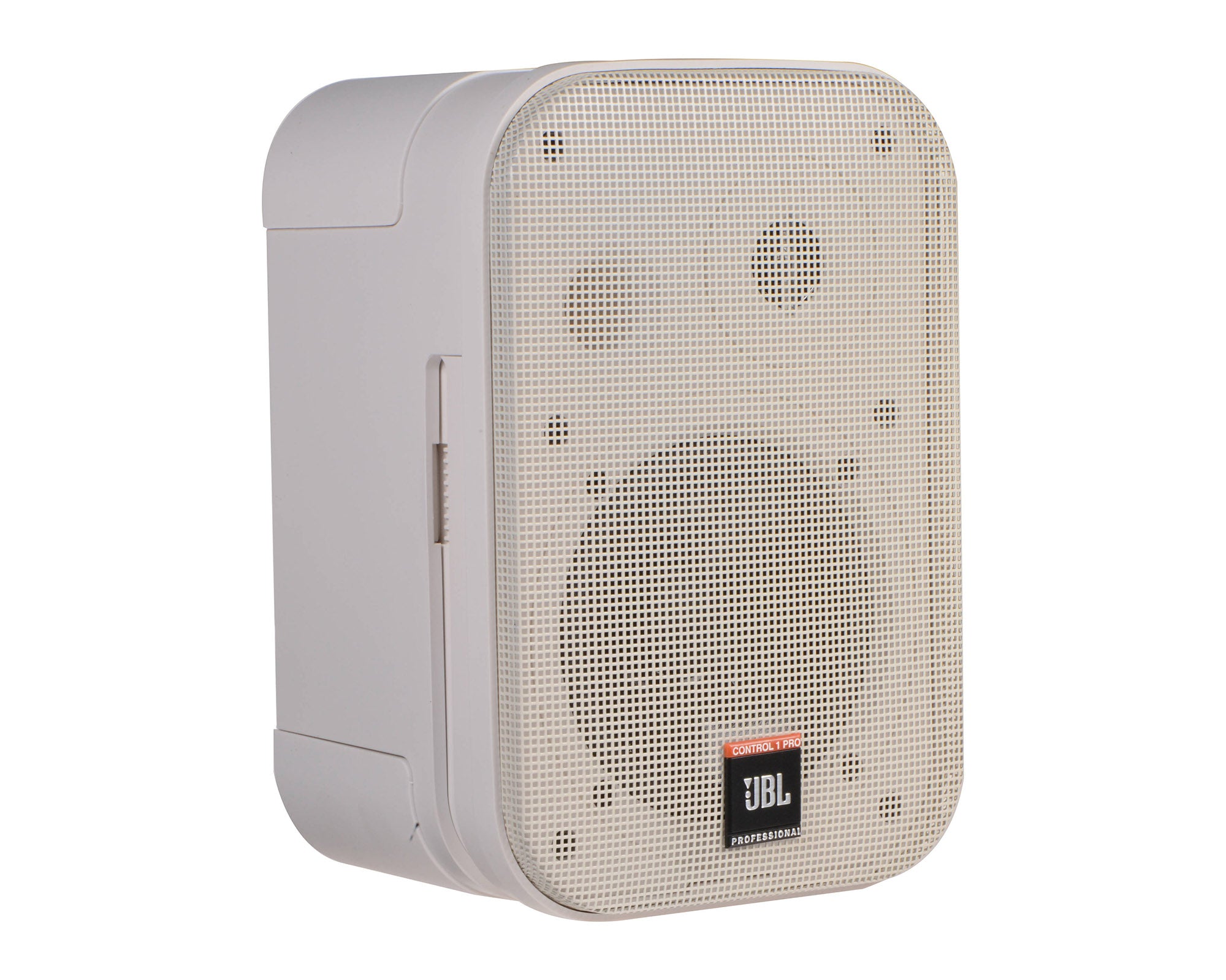 JBL Control 1 Pro WH 5.25" 2-Way Speaker with Bracket 150W White JBL Control 1 Pro 5.25" 2-Way Speaker with Bracket White - Image 1
