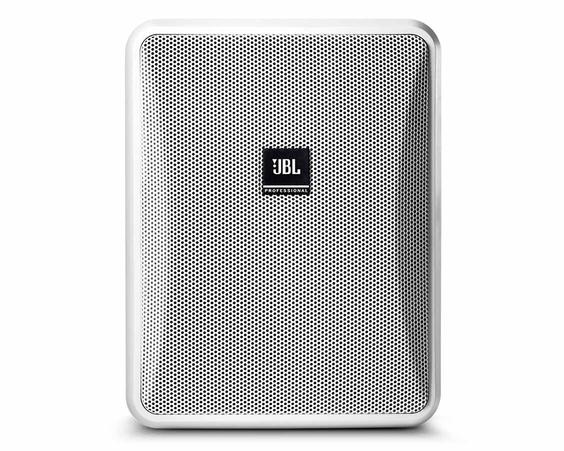 JBL Control 25-1-WH 5.25" Compact 2-Way Loudspeaker 100W 100V White JBL Control 25-1 5.25" Compact 2-Way Speaker 100V White - Image 1