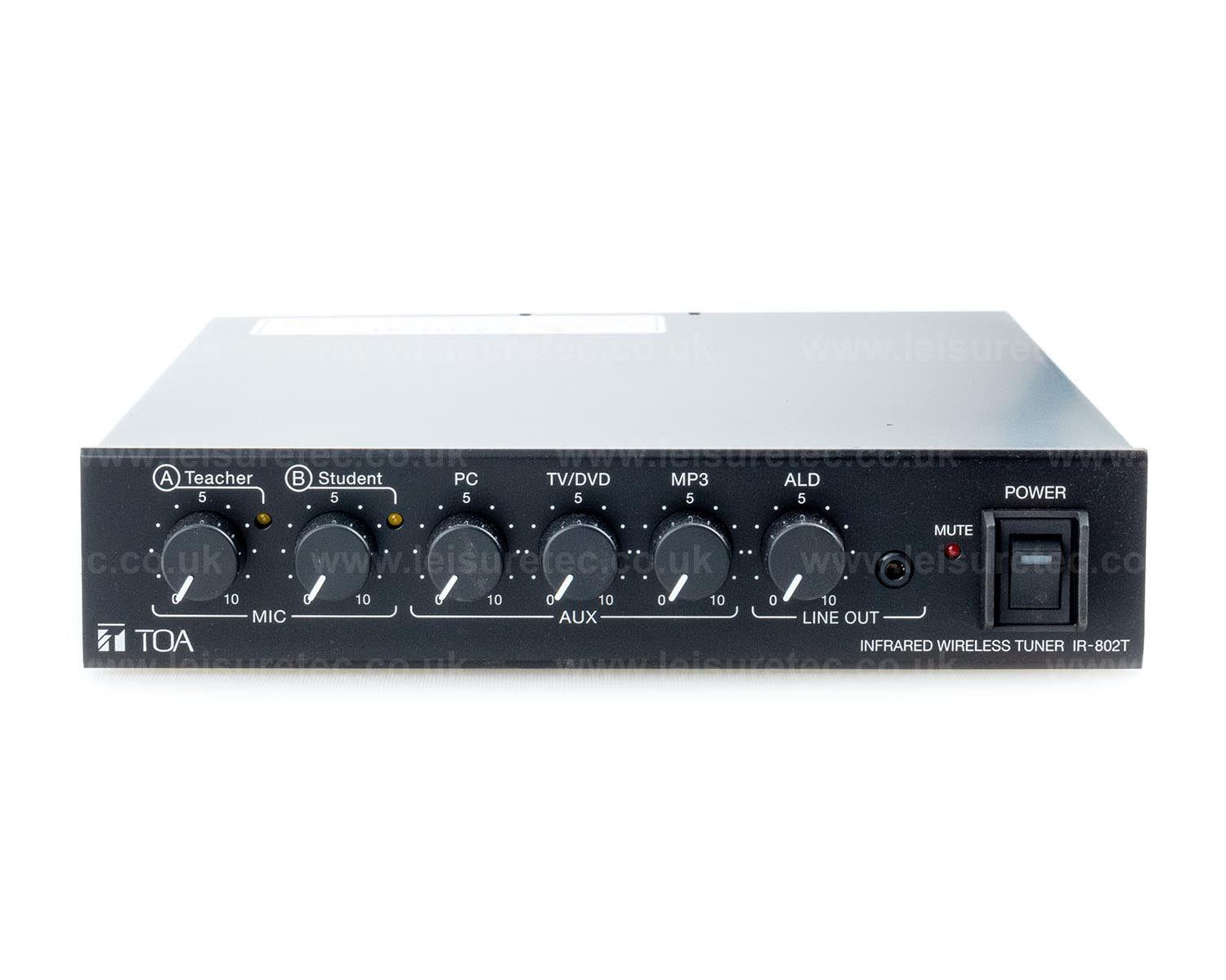 TOA IR-802T TeachIR IR Wireless Tuner/Mixer for IR820SP TOA IR-802T TeachIR Infrared Wireless Tuner Mixer - Image 1