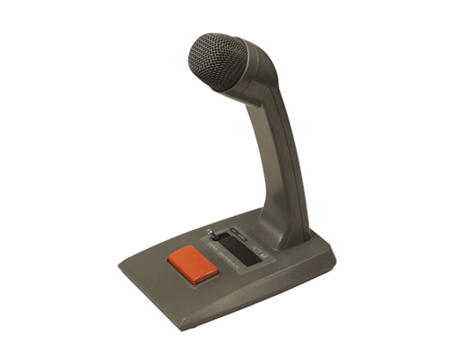 TOA PM660D Desk Top PTT Paging Mic with 5 Pin DIN Plug TOA PM-660D Desktop Paging Microphone 5-Pin DIN - Image 1