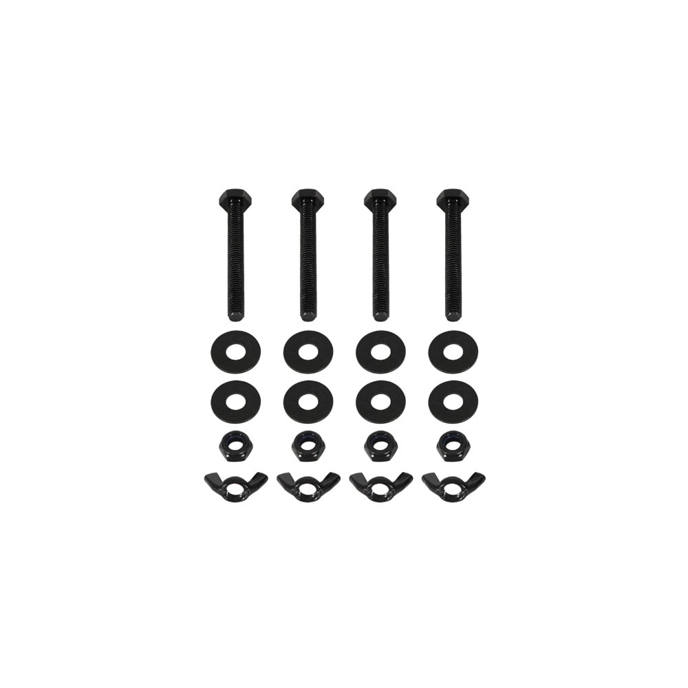 Equinox Quad Steel DecoTruss Bolt Pack, Black Equinox DecoTruss Quad Steel M8 Bolt Pack, Black - Image 1