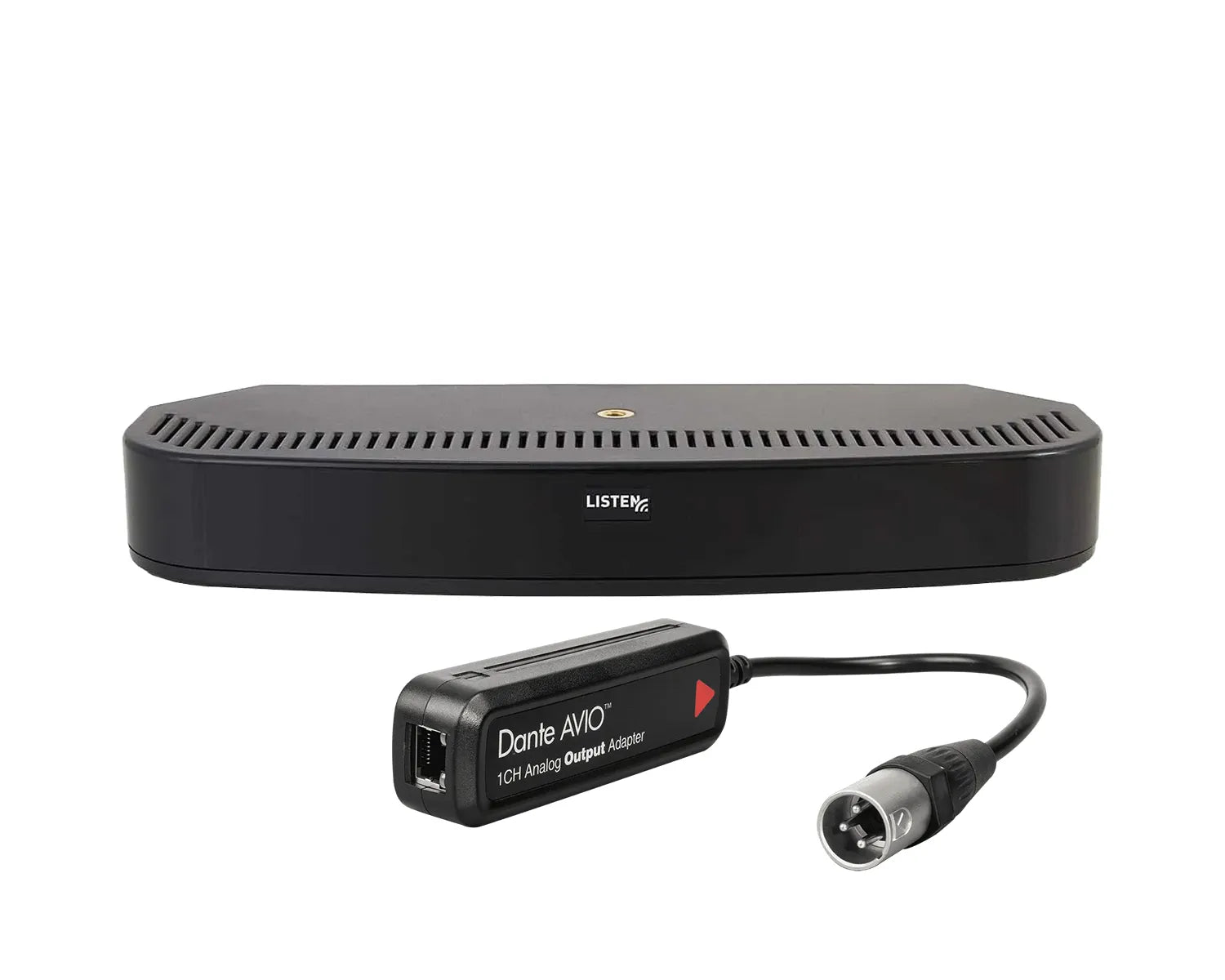 Listen Technologies LT-84-D ListenIR 2-Channel Transmitter / Radiator Combo Dante Listen Technologies LT-84-D ListenIR 2-Channel Infrared Transmitter and Radiator with Dante - Image 1