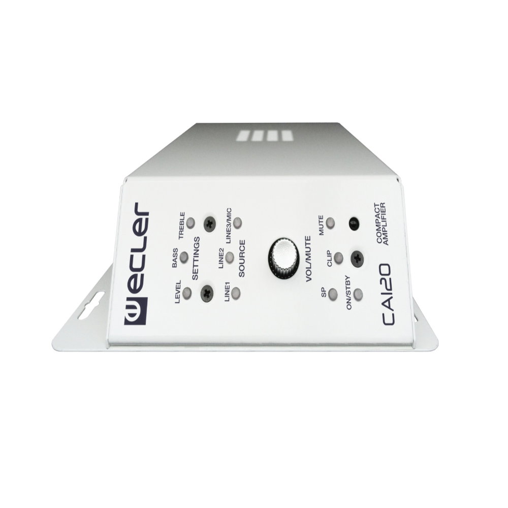 Ecler CA120 - 2x 60WMicro Amplifier With RS-232 Ecler CA120 Micro Amplifier 2x60W with RS-232 - Image 1