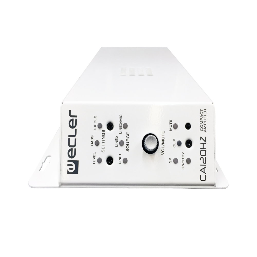Ecler CA120HZ 120W 70V/100V Micro Amplifier With RS-232 Ecler CA120HZ Micro Amplifier 100V with RS-232 - Image 1
