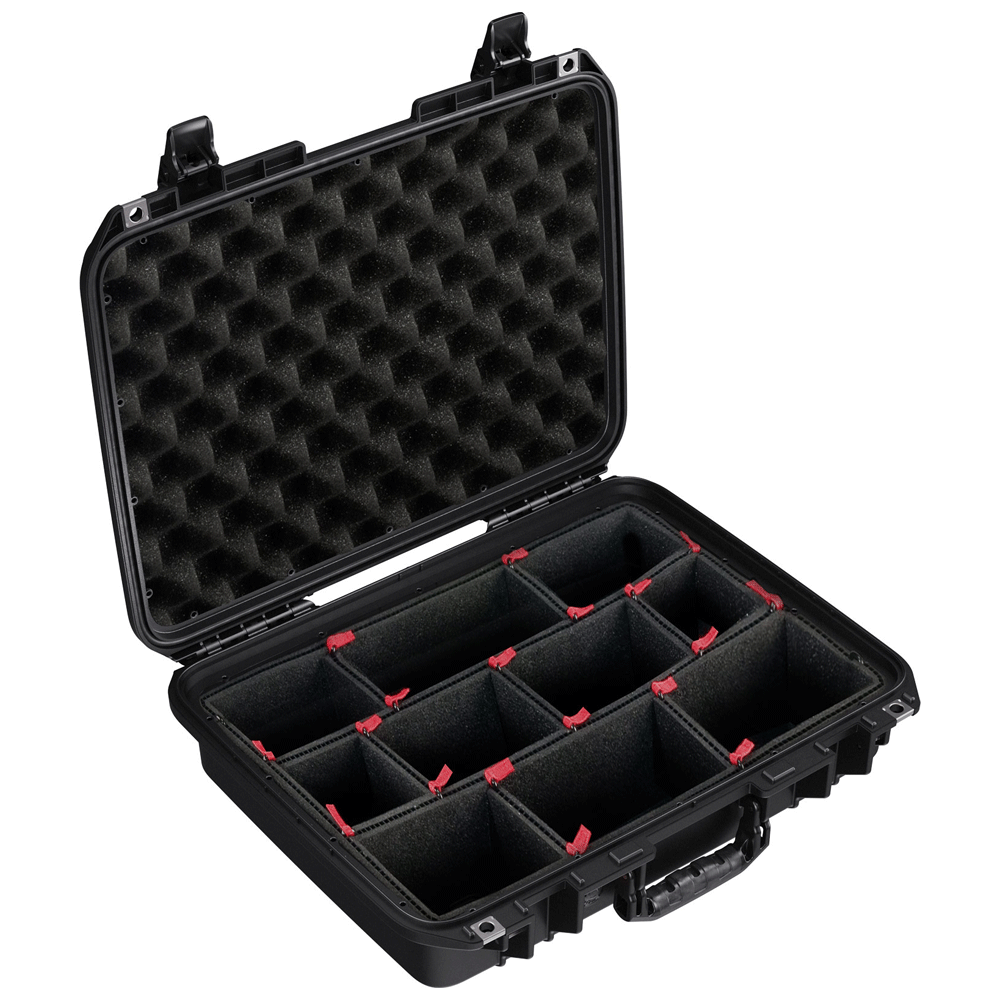 Peli 1505 Air Case - Black with TrekPak Dividers Peli 1505 Air Case - Black with TrekPak Dividers