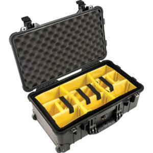 Peli 1510 Protector Case - Black with Padded Dividers