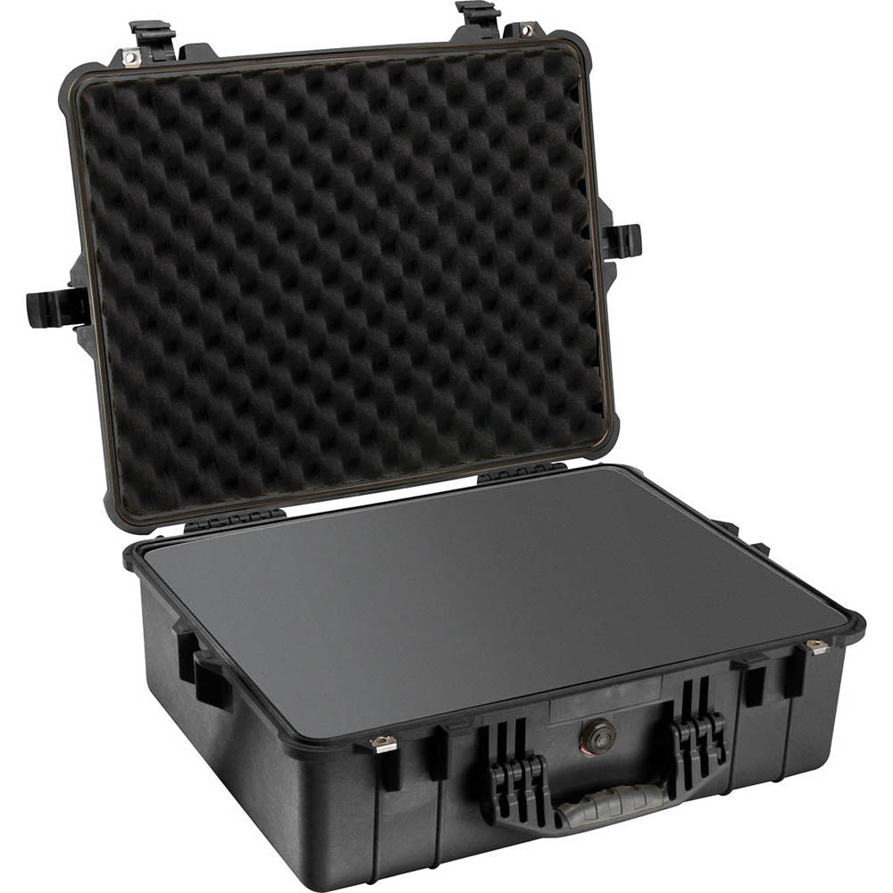 Peli 1600 Protector Case - Black with Foam Peli 1600 Protector Case - Black with Foam