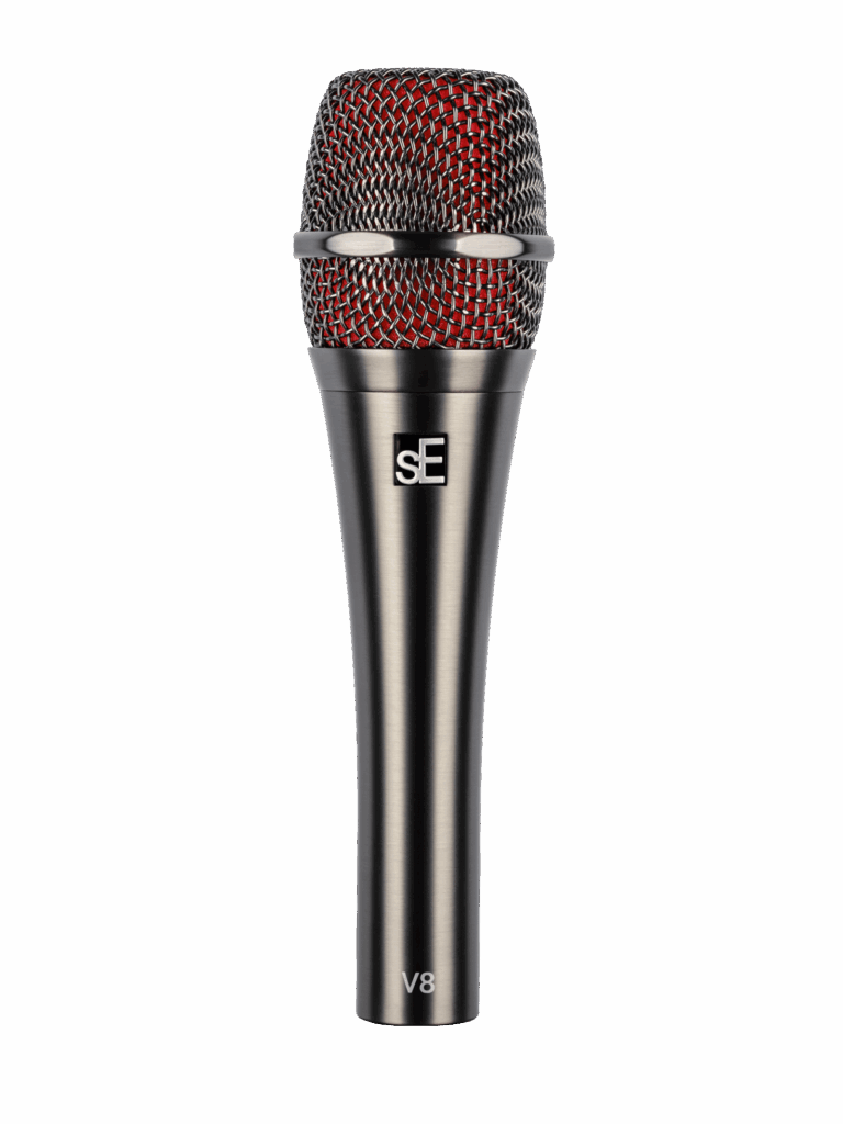 sE Electronics V8 Dynamic Vocal Microphone Graphite Grey