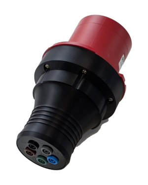 Test Event 125A 400V 3 Phase 5-Pin 3P+N+E Red CEEform Testing Plug