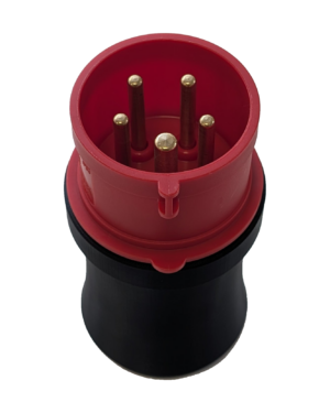 Test Event 16A 400V 3 Phase 5-Pin 3P+N+E Red CEEform Testing Plug