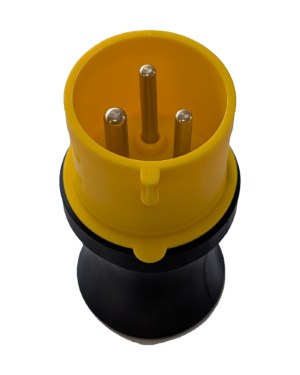 Test Event 32A 110V 3-Pin 2P+E Yellow CEEform Testing Plug