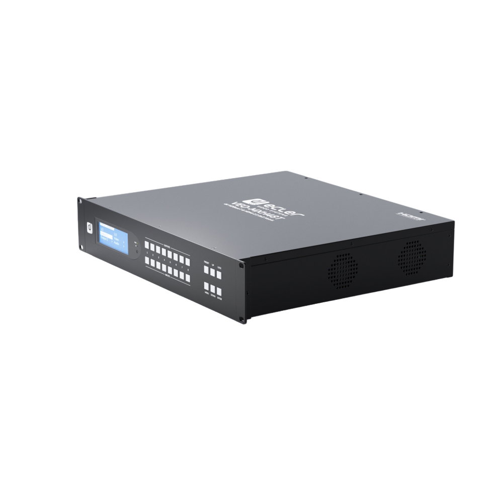 Ecler VEO-MXH48T - 8x8 HDMI/HDBaseT AV Matrix Ecler VEO-MXH48T 8x8 HDMI/HDBaseT Matrix - Image 1