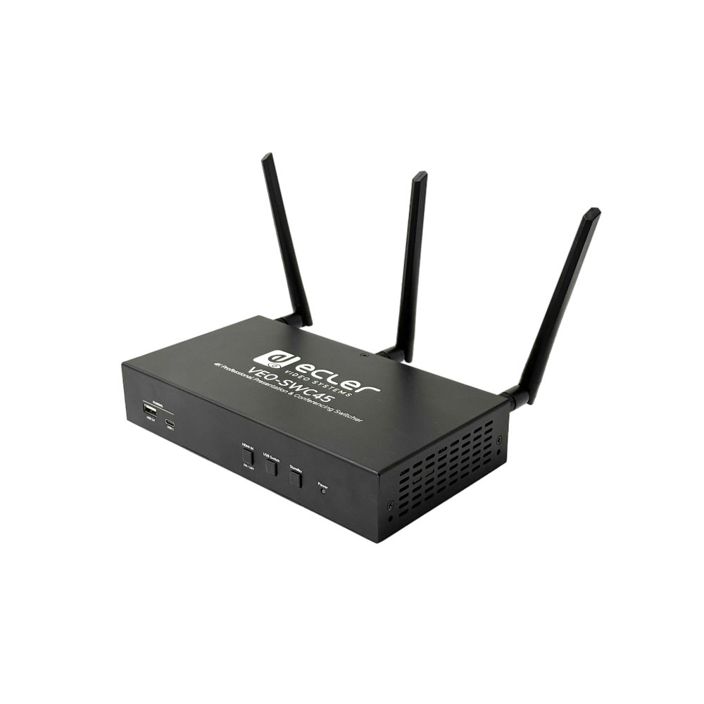 Ecler VEO-SWC45 Hybrid Wireless/Wired BYOD Presentation Switcher Ecler VEO-SWC45 Hybrid Wireless/Wired BYOD Presentation Switcher - Image 1