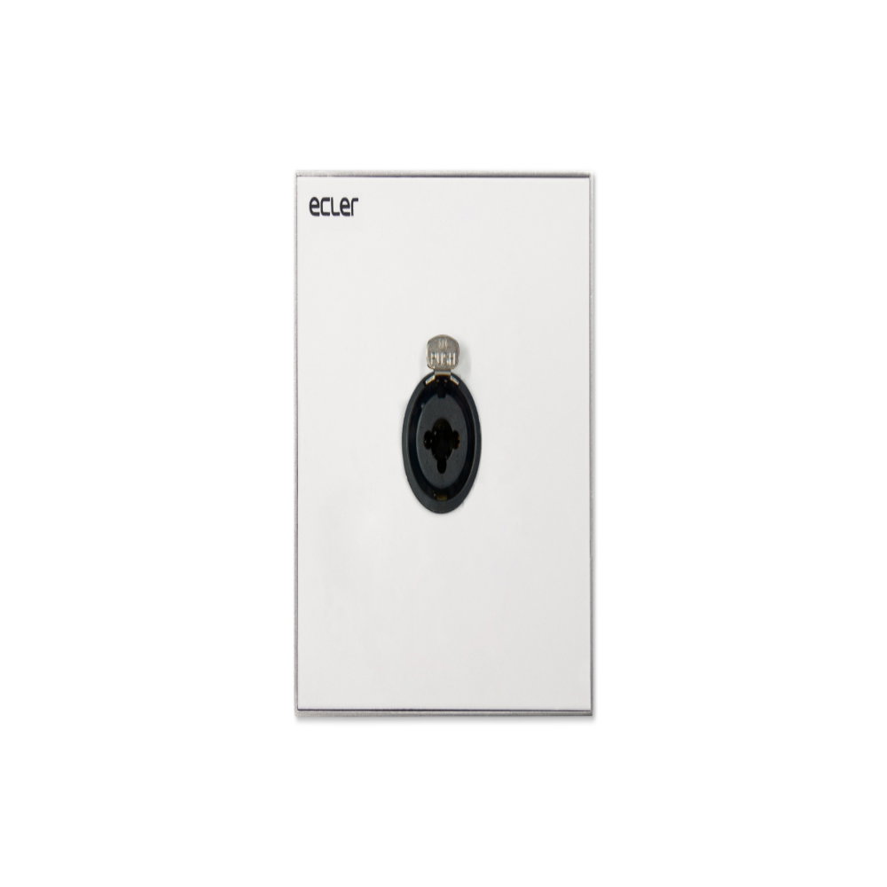 Ecler WPaCNX-CBO XLR Input Wall Panel Featuring Female XLR/jack Combination Socket Ecler WPaCNX-CBO XLR/Jack Combo Input Wall Panel - Image 1