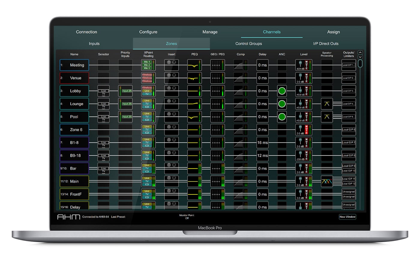 AHM System Manager software