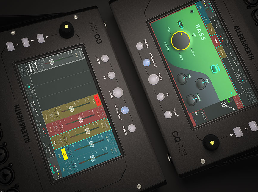 CQ-12T channel modes