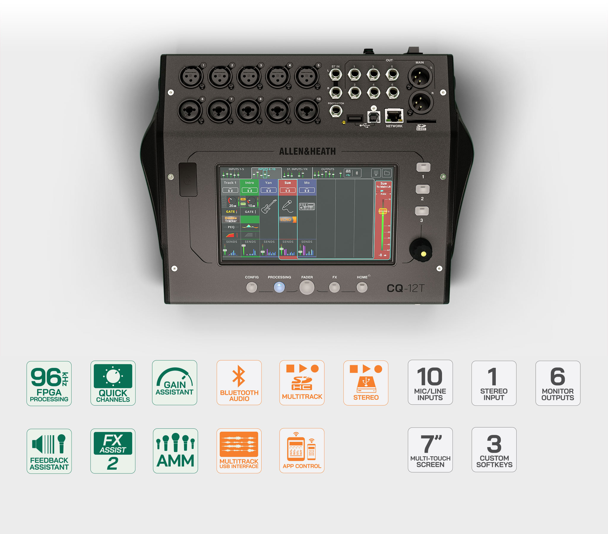 Allen & Heath CQ-12T