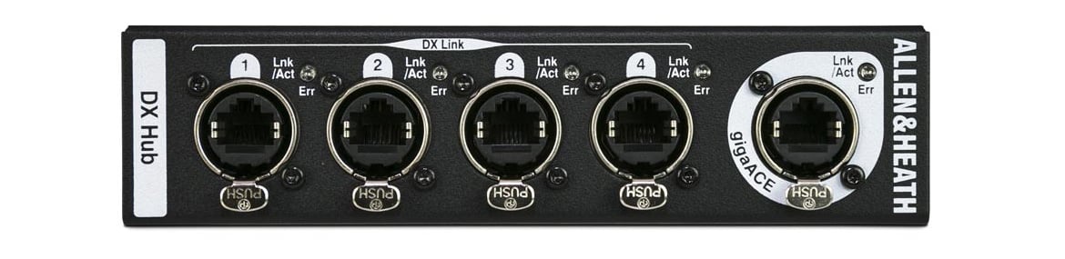 DX Hub front panel