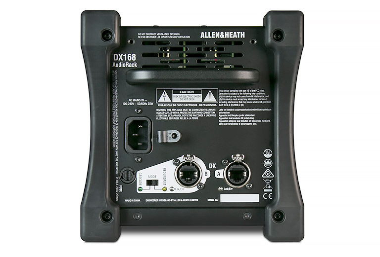 DX168 on stage