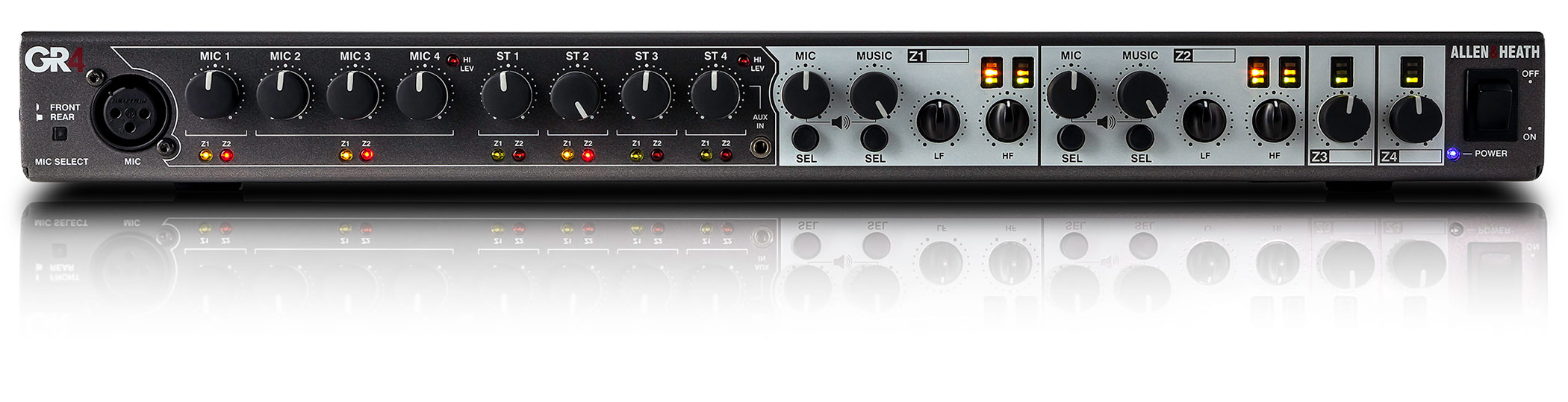 Allen & Heath GR4 front panel