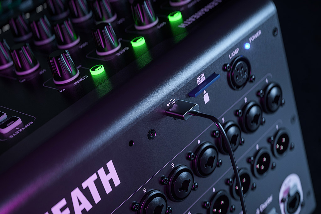 Qu-6 recording and playback