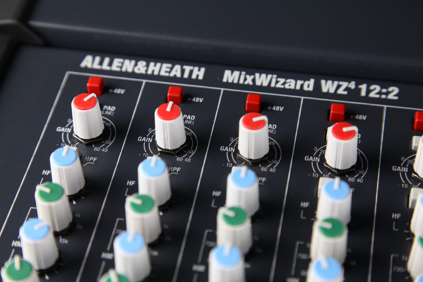 WZ4 preamp gain control