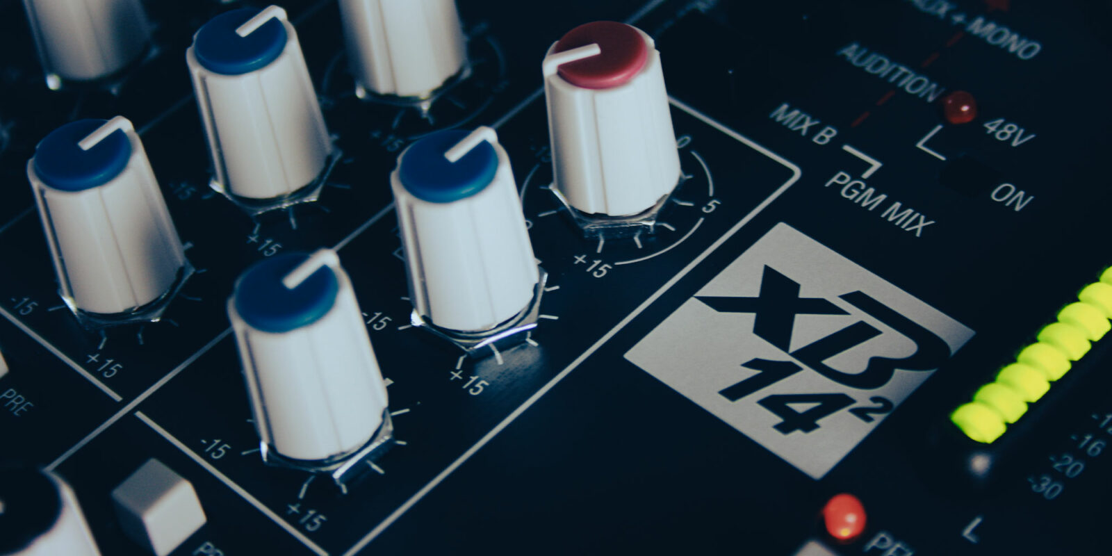 Allen & Heath XB-14-2 broadcast mixer